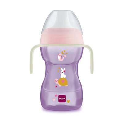 Garrafinha Térmica Büp Baby Flip com Alça em Silicone 350ml (24M+)