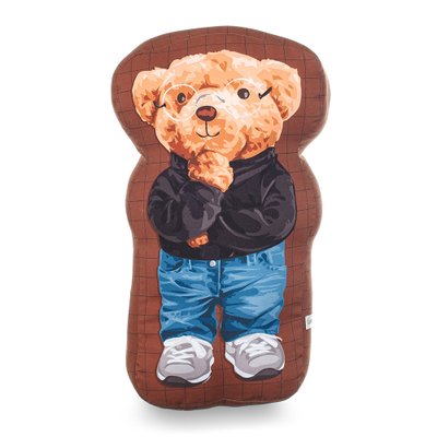 Almofada Decorativa Coração de Mãe para Quarto Infantil Ursos Clássicos Urso Professor