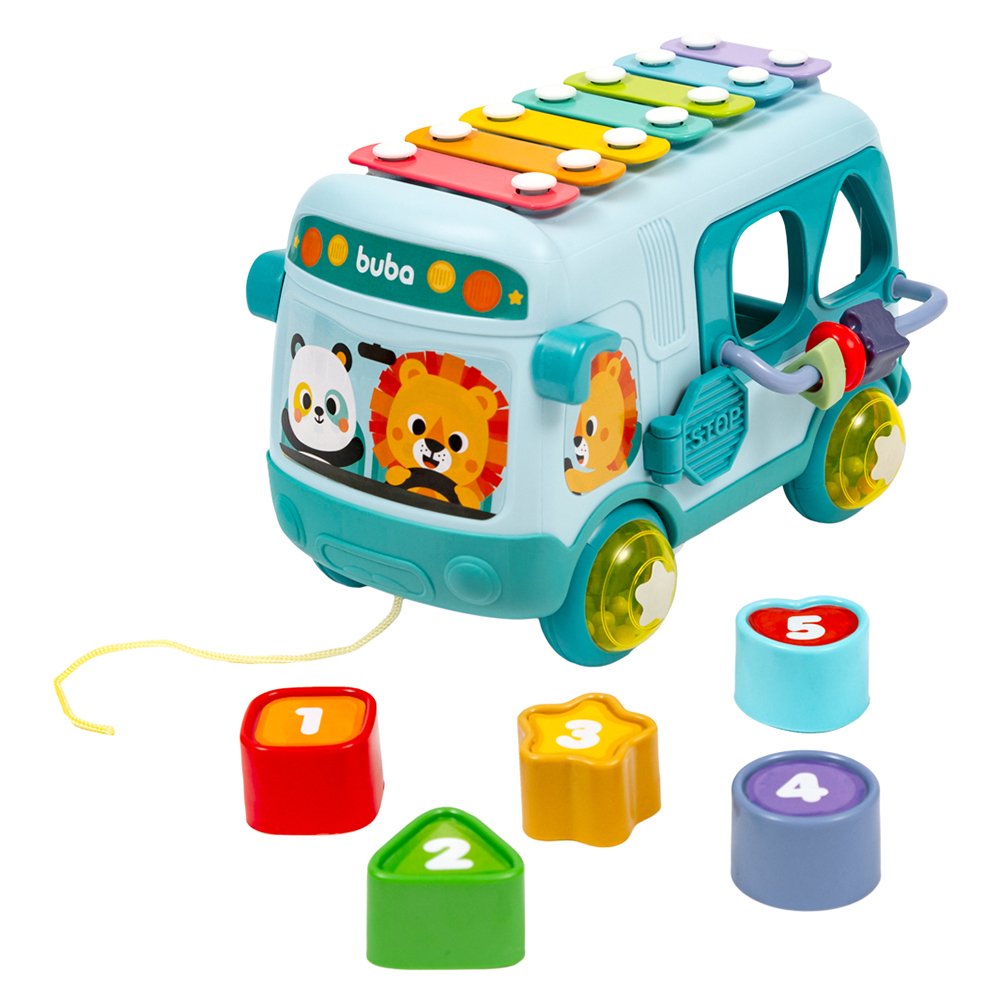 Brinquedo Buba Ônibus de Atividades (12M+)