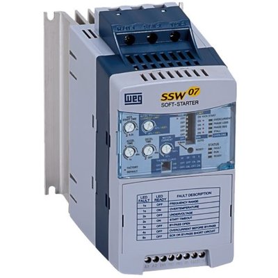 JBV - Equipamentos Industriais - Chave De Partida Soft-starter Weg Ssw05  85a 220-460v - 10413825