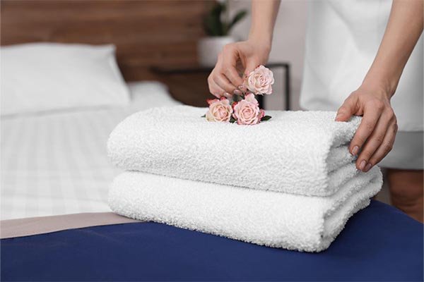 toalha de hotel com alta durabilidade
