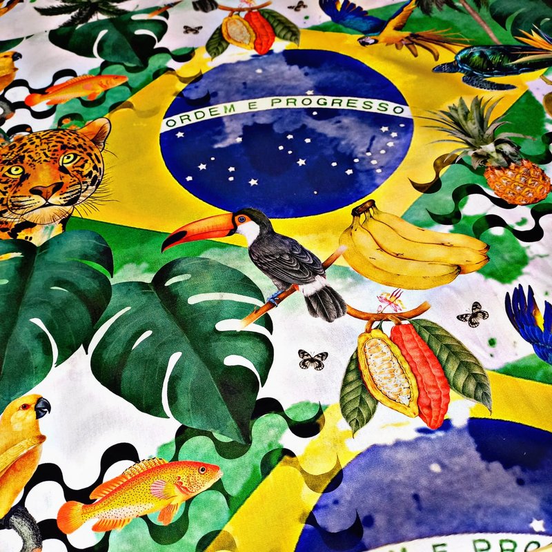 tricoline fruta e animais brasil 2