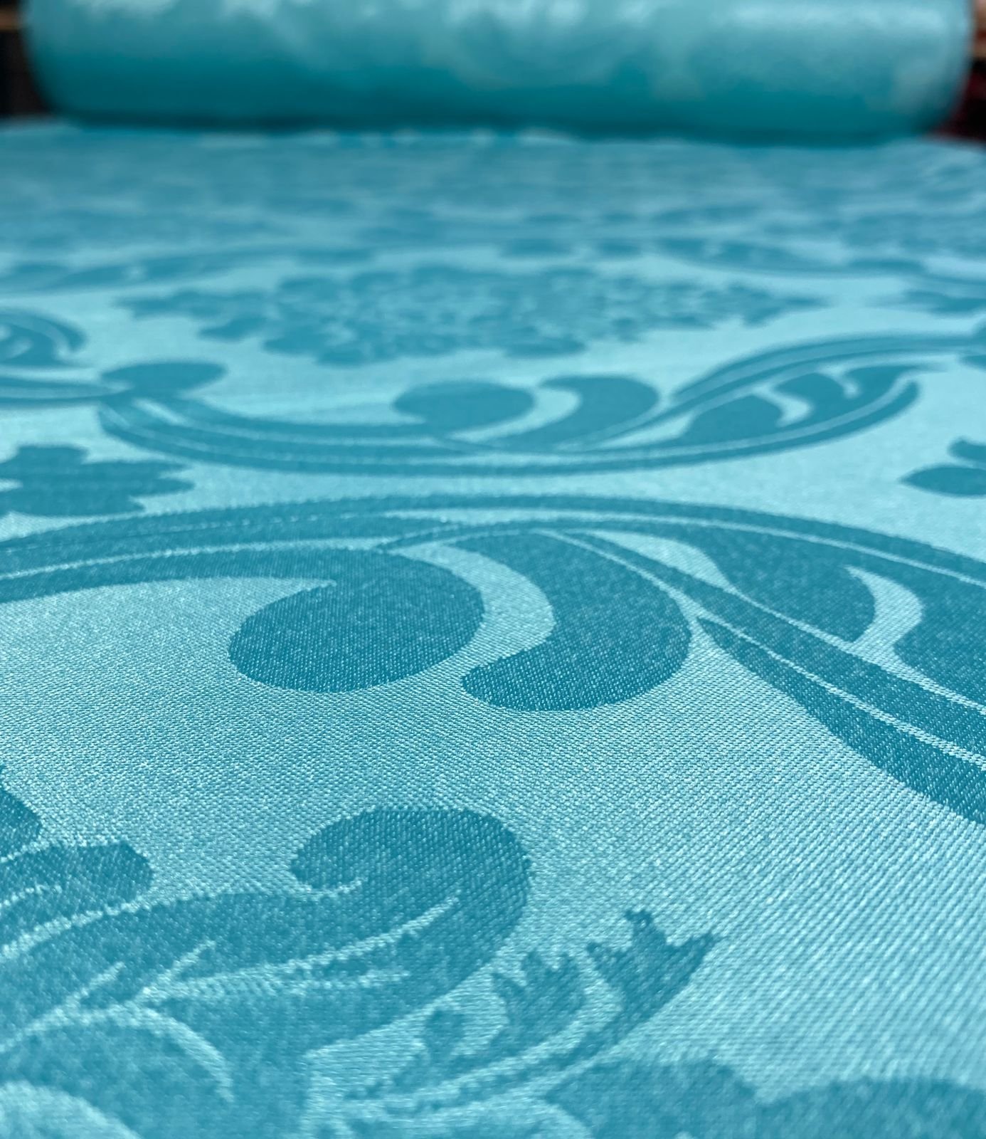 Jacquard Damask Esquina Dos Tecidos