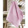 toalha rosto dohler artesanalle rosa