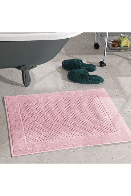 linha banho toalha piso prime rosa claro