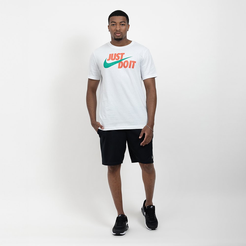 Just do it white hot sale shirt