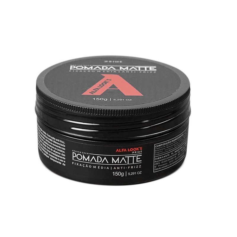 Pomada Modeladora Matte Alfa Looks Prime 150g Pomada Modeladora Matte Alfa Looks Prime 150g