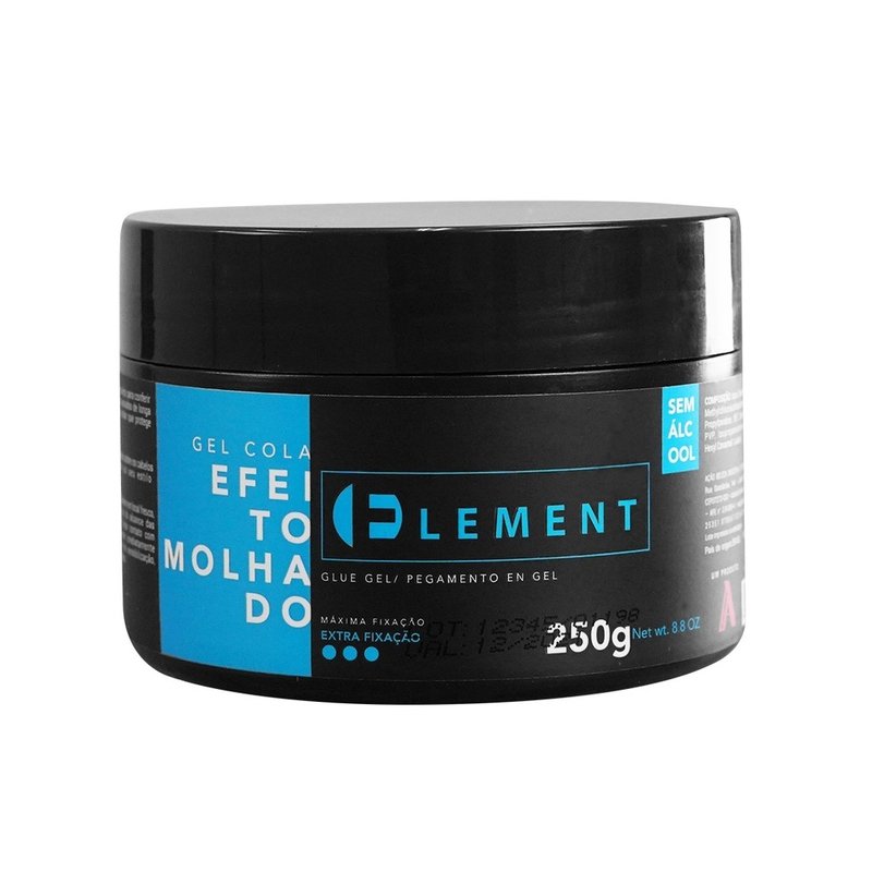 Gel Cola Element Incolor Alfa Looks 250g Gel Cola Element Incolor Alfa Looks 250g
