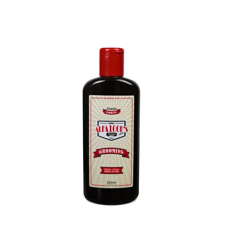 Grooming Líquido Alfa Looks Retrô 240mL Grooming Líquido Alfa Looks Retrô 240mL