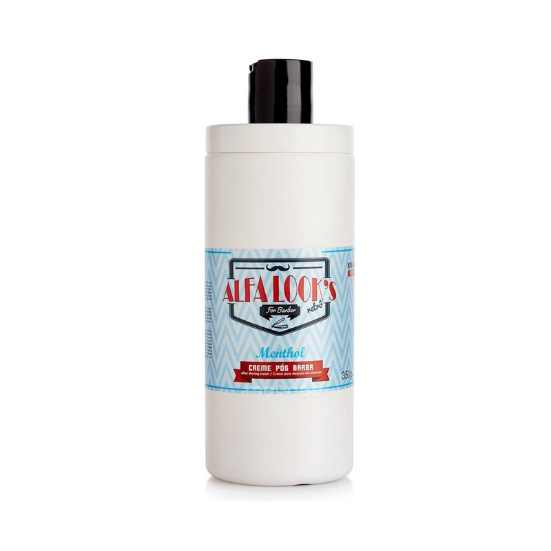 Creme Pós Barba Alfa Looks Retrô 350g Creme Pós Barba Alfa Looks Retrô 350g