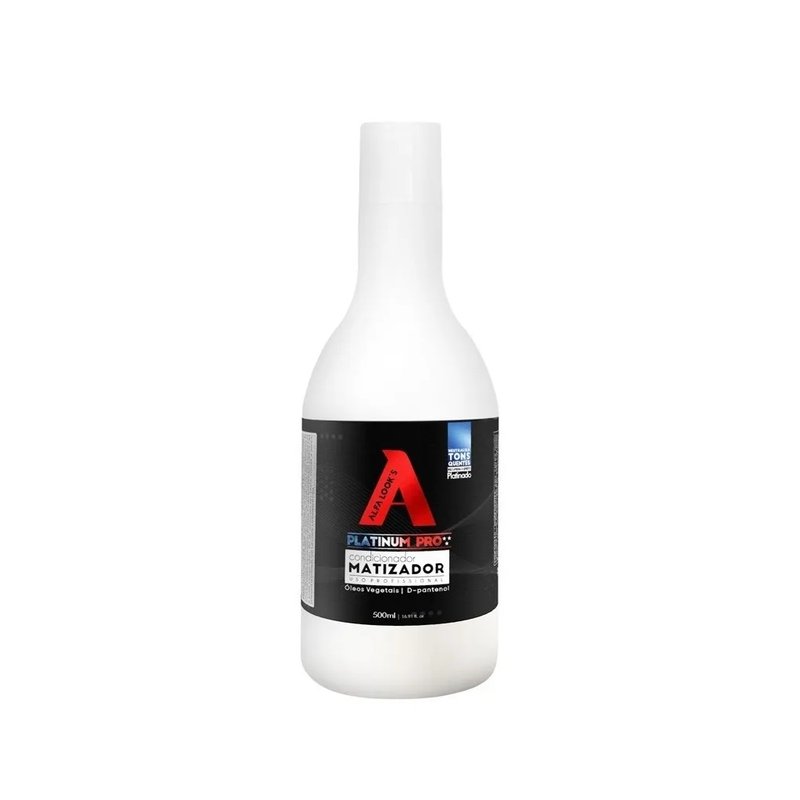 Condicionador Matizador Platinum Pro Alfa Looks 500mL Condicionador Matizador Platinum Pro Alfa Looks 500mL