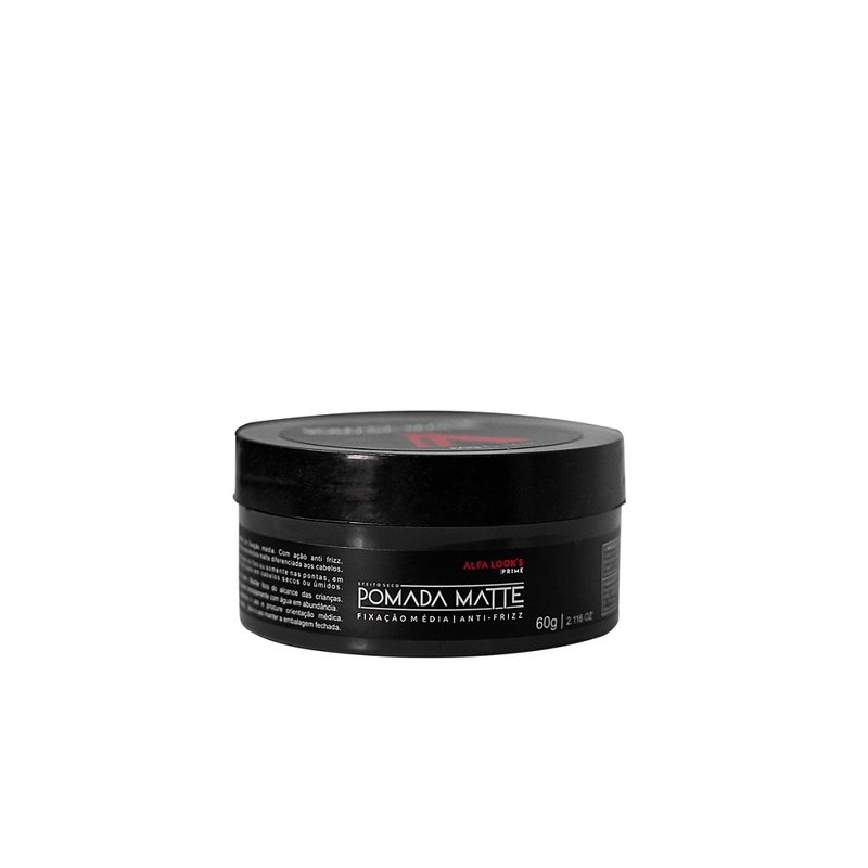 Pomada Efeito Matte Alfa Looks Prime 60g Pomada Efeito Matte Alfa Looks Prime 60g