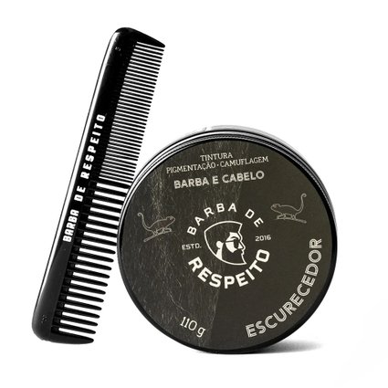 Escurecedor para Barba e Cabelo Barba de Respeito 110g