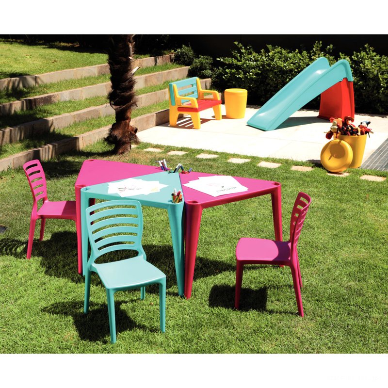 Mesa E Cadeira Infantil Tramontina