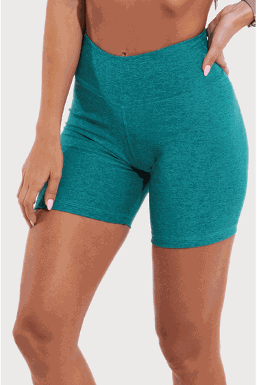 Bermuda pliegue de tiro alto, Ofertas em shorts e calças curtas de mulher