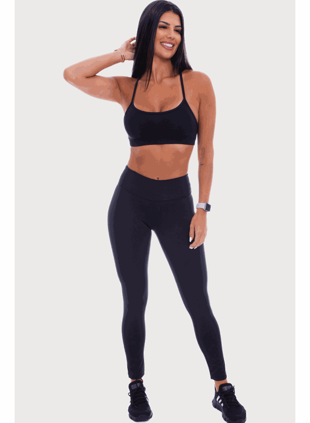 High Waist Black Ladies Fitness Leggings, Slim Fit at Rs 149 in