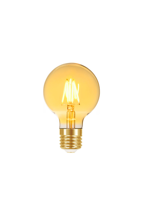 lamp led filamento vintage globo g80 4w autovolt ambar 1