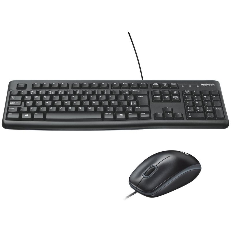 teclado e mouse logitech mk120 resistente a agua 1000dpi preto abnt2 920 004429 1614630286 gg