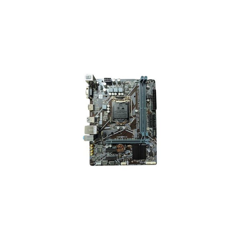 Placa Mãe Gigabyte H410M H, Chipset H410 V2, Intel LGA 1200, mATX