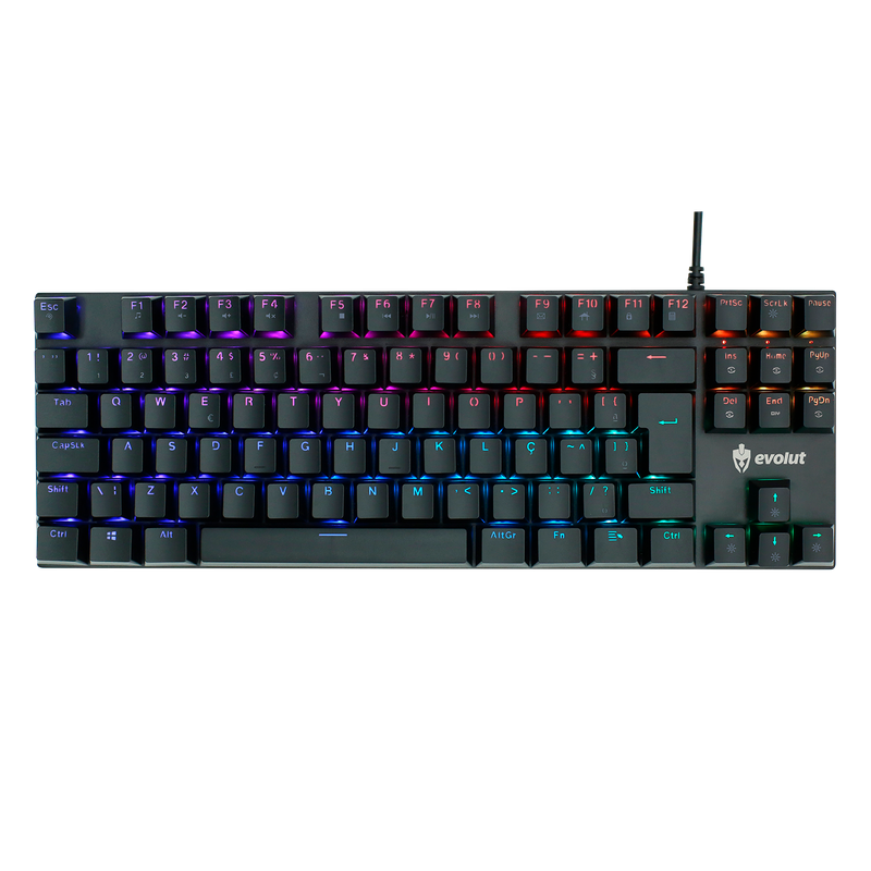 Teclado Gamer Mec nico Program vel EG 213 SHODAN V2 RED SWITCH