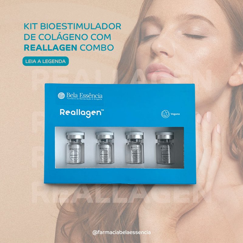 Kit Bioestimulador de colágeno com Reallagen