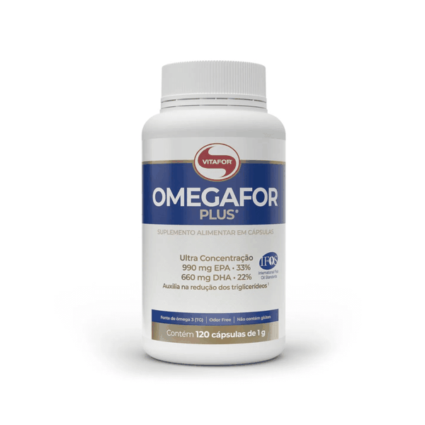 Omegafor Plus mega 3 Ultra Concentra o 120 C psulas