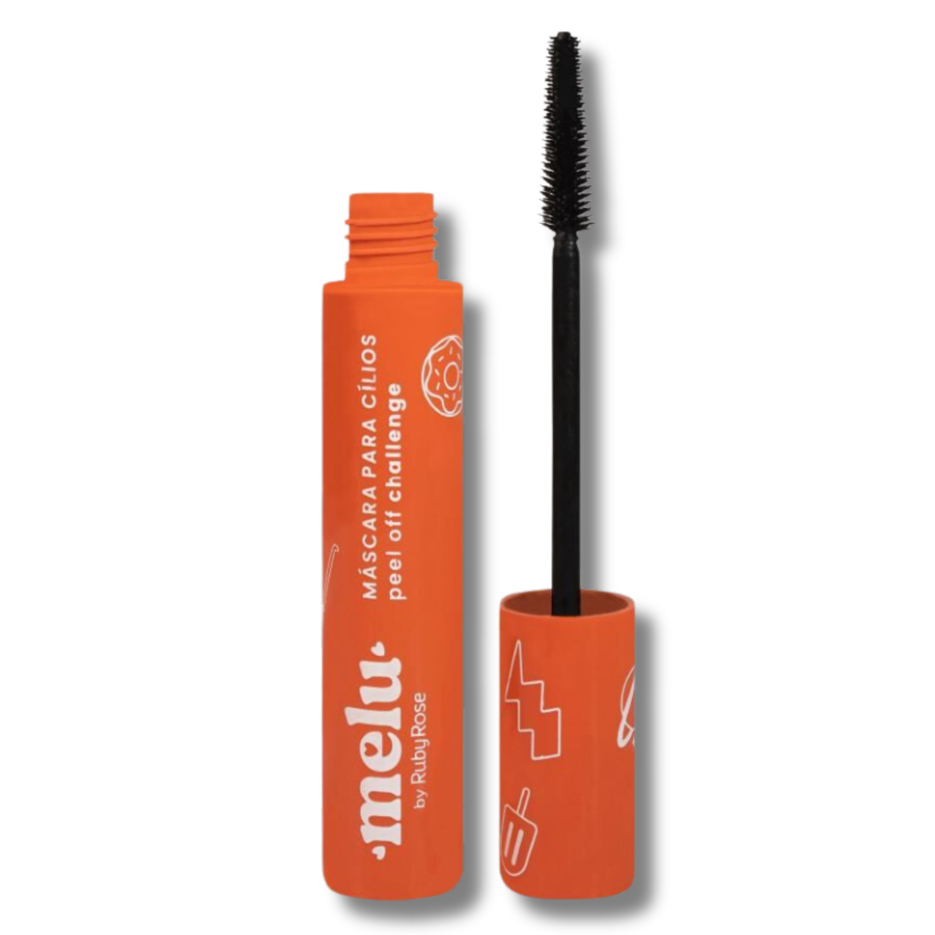 Máscara para Cílios Peel Off Challenge Melu Ruby Rose 14,5g
