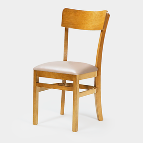 05 cadeira madeira macica contemporanea castanho assento estofado encosto madeira