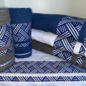 Toalha de Banho Jacquard 330g/m² - Poá