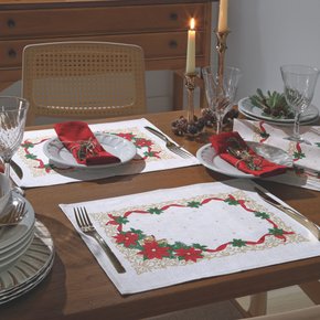 Toalha de Mesa Retangular Dohler Celebra Natal Xadrez 8 Lugares 1,60m X  2,40m em 2023