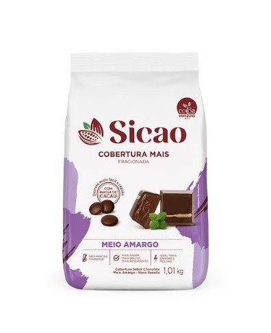 sicao cob meio amargo 1 01kg