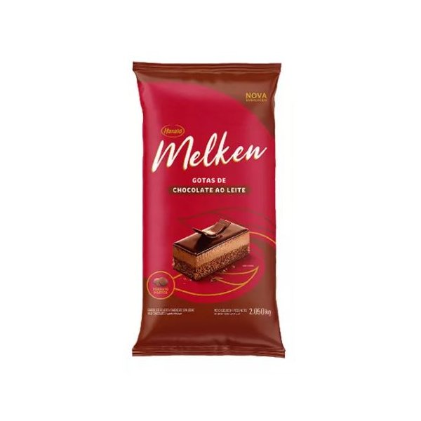 MELKEN choc gotas ao leite 205kg
