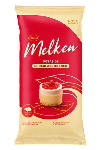 MELKEN choc gotas branco 205kg