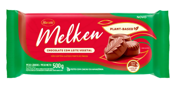 MELKEN choc barra plant based