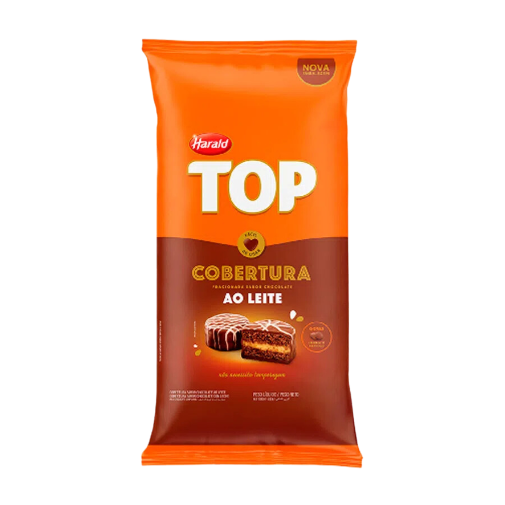 cobertura top ao leite 2kg