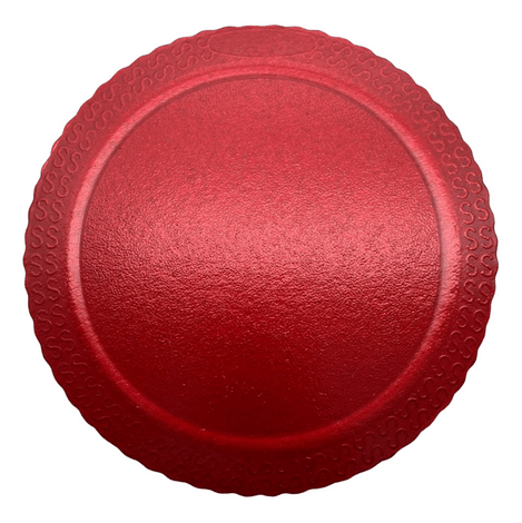 Cakeboard redondo vermelho 28cm