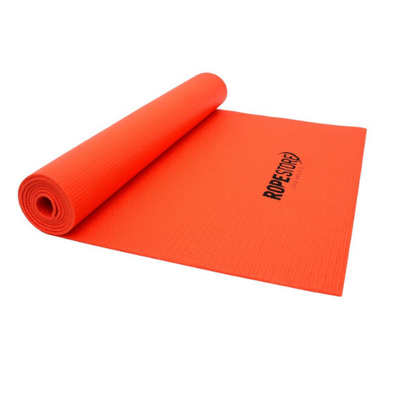 Tapete Yoga e Pilates em EVA Impermeável 4mm Rope Store Laranja