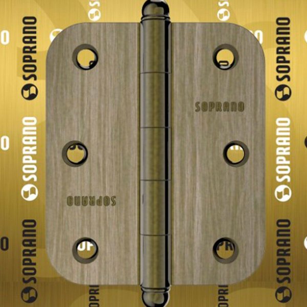 Dobradiça-Lapela sem Anel Raio-Aço-Soprano Dobradiça-Lapela sem Anel Raio-Aço-Soprano
