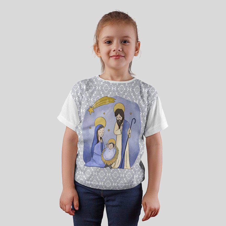 Camiseta Infantil Santo Anjo Camiseta Infantil Santo Anjo
