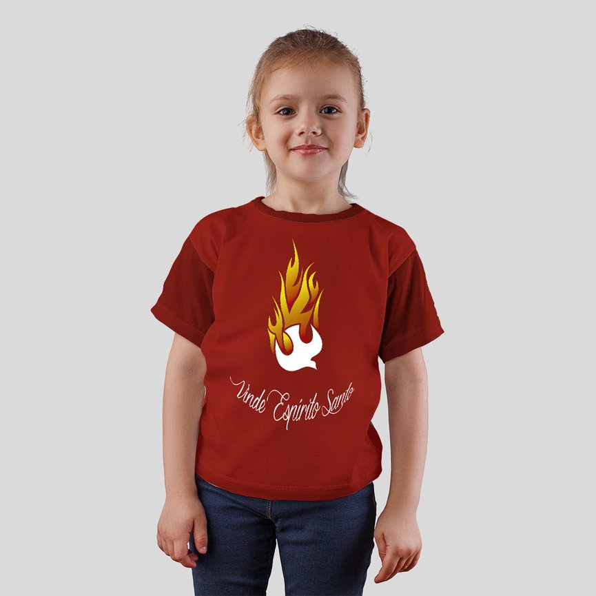 Camiseta Infantil Divino Espirito Santo Camiseta Infantil Divino Espirito Santo