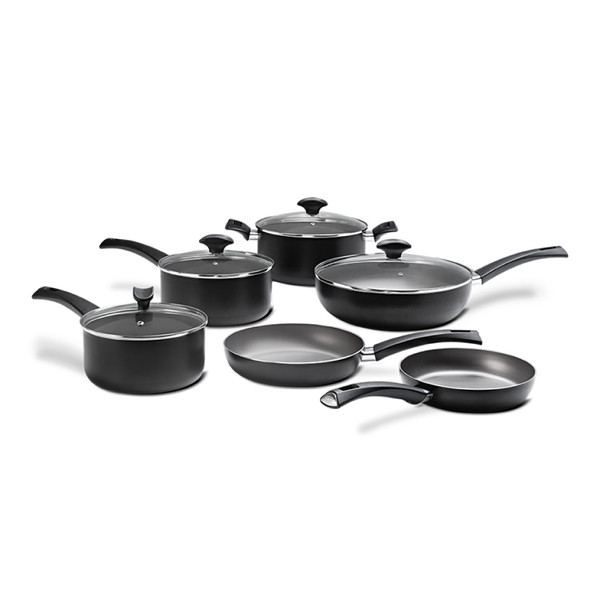 Jogo de Panelas 6 peças Preto Fosco Brinox Jogo de Panelas 6 peças Preto Fosco Brinox