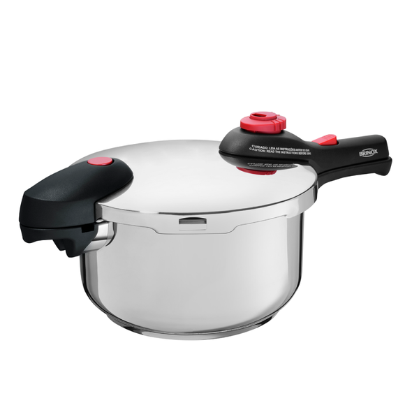 Panela de Pressão 4,5l Indução Supra Brinox Panela de Pressão 4,5l Indução Supra Brinox