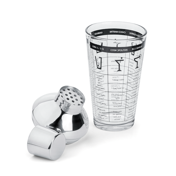 Coqueteleira de Vidro 500ml Coqueteleira de Vidro 500ml