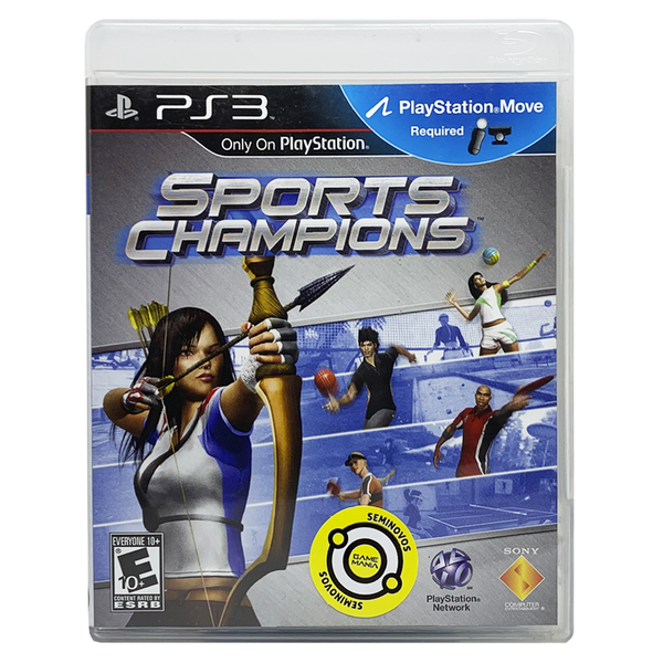 Jogo Original Sports Champions Playstation Ps3 Mídia Física Com 10