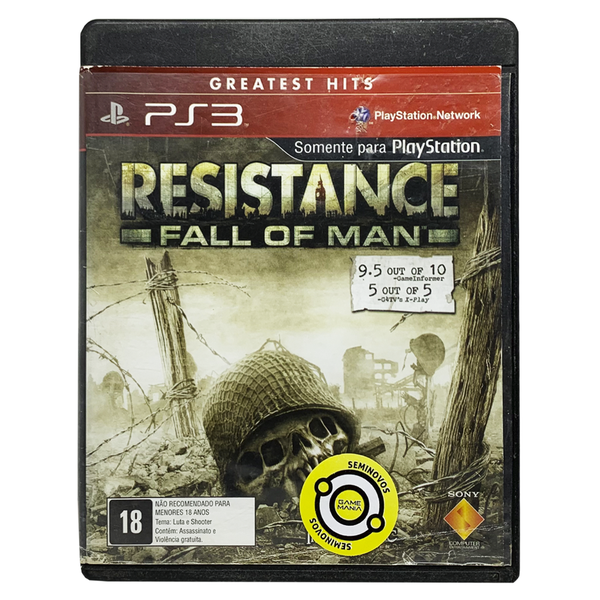 Resistance Fall of Man, Jogo Usado PS3