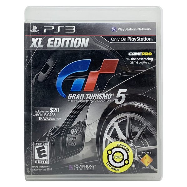 Jogo Gran Turismo 5 - PS3 - MeuGameUsado