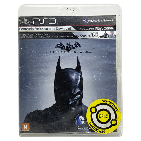 Jogo Usado Batman Arkham Origins PS3 - Game Mania