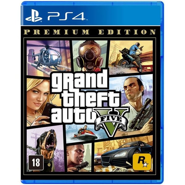 Jogo GTA V Premium Online Edition PS4 - Game Mania