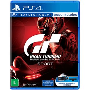 Jogo Gran Turismo Sport PS4