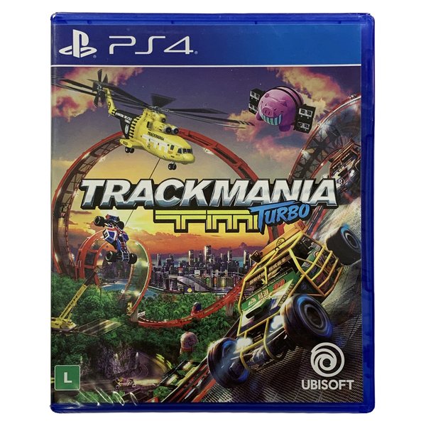 Jogo PS4 Corrida Trackmania Turbo Mídia Física Novo Lacrado - Power Hit  Games